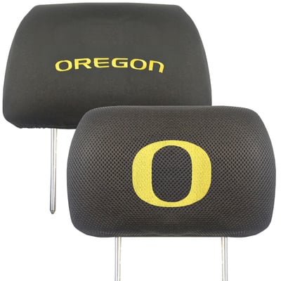 Oregon Ducks Logo Brands Car Head Rest Cover