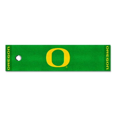 Oregon Ducks Logo Brands Putting Green Mat