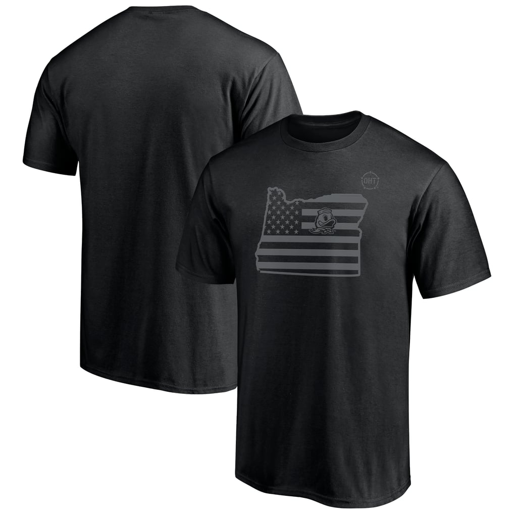 Oregon Ducks Midnight T-Shirt - Black