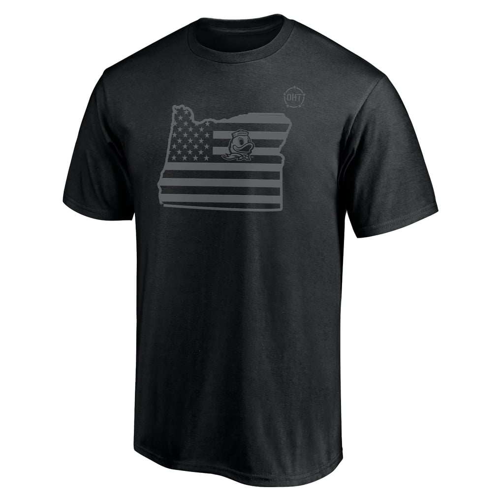 Oregon Ducks Midnight T-Shirt - Black