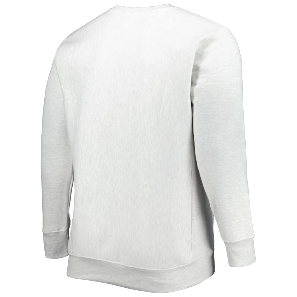 Oregon Ducks Champion Big & Tall Reverse Weave Fleece Crewneck Pullover Sweatshirt - Heathered Gray