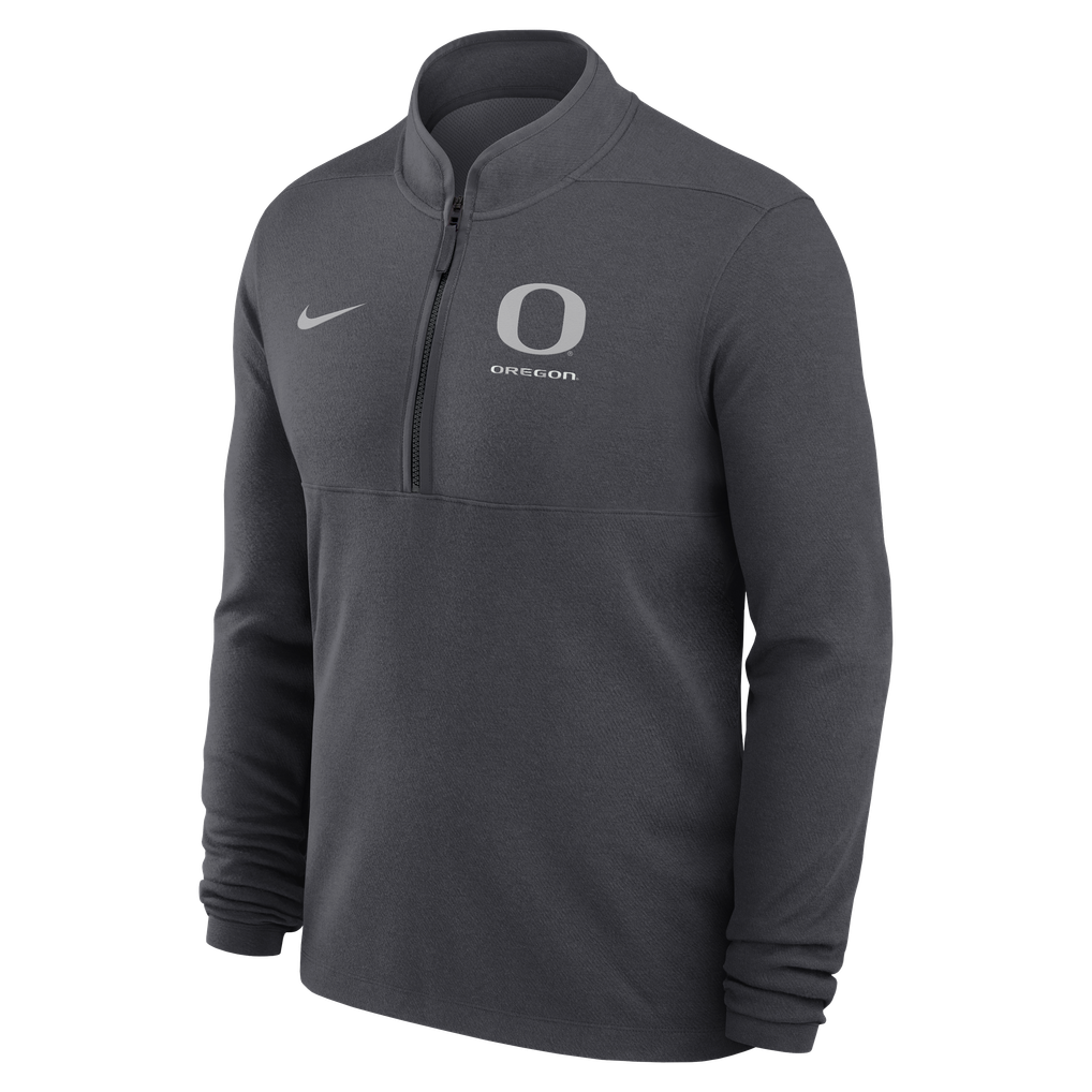  Oregon Ducks Nike Dri-FIT Victory Half-Zip Pullover - Anthracite
