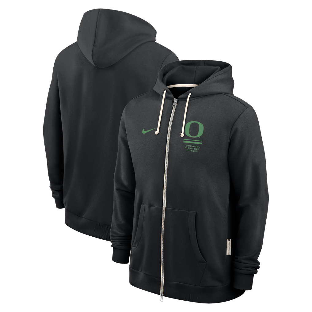 Oregon Ducks Nike 2026 Sideline Standard Issue Dri-FIT Full-Zip 