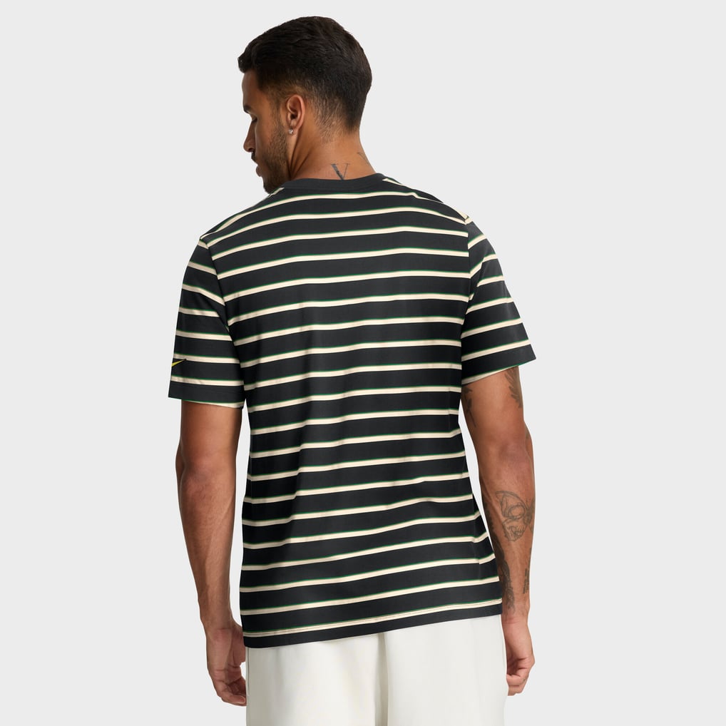 Oregon Ducks Nike Athletic Prep Legacy Summit Stripe T-Shirt - Black