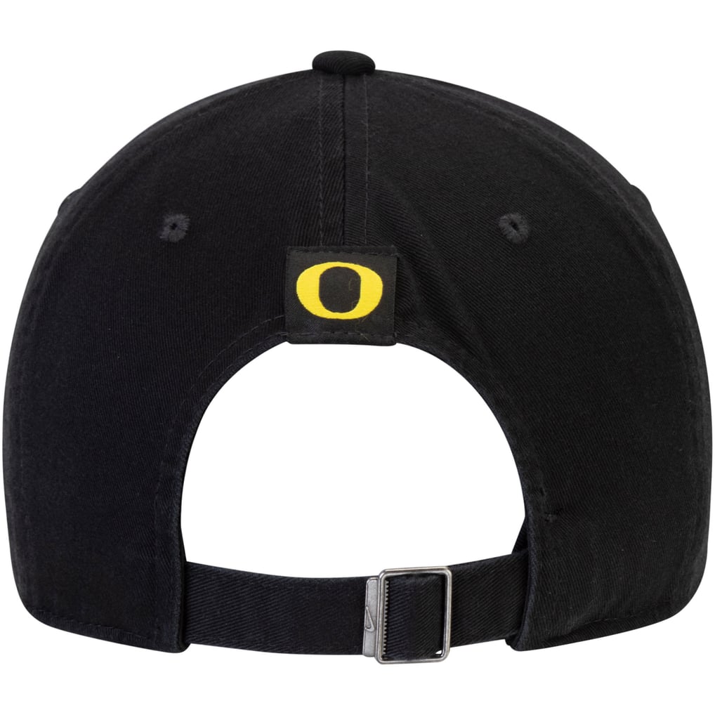 Oregon Ducks Nike Big Swoosh Heritage 86 Adjustable Hat - Black