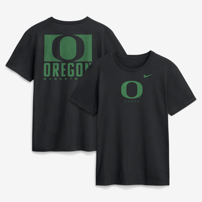  Oregon Ducks Nike Courtside Dri-FIT T-Shirt - Black