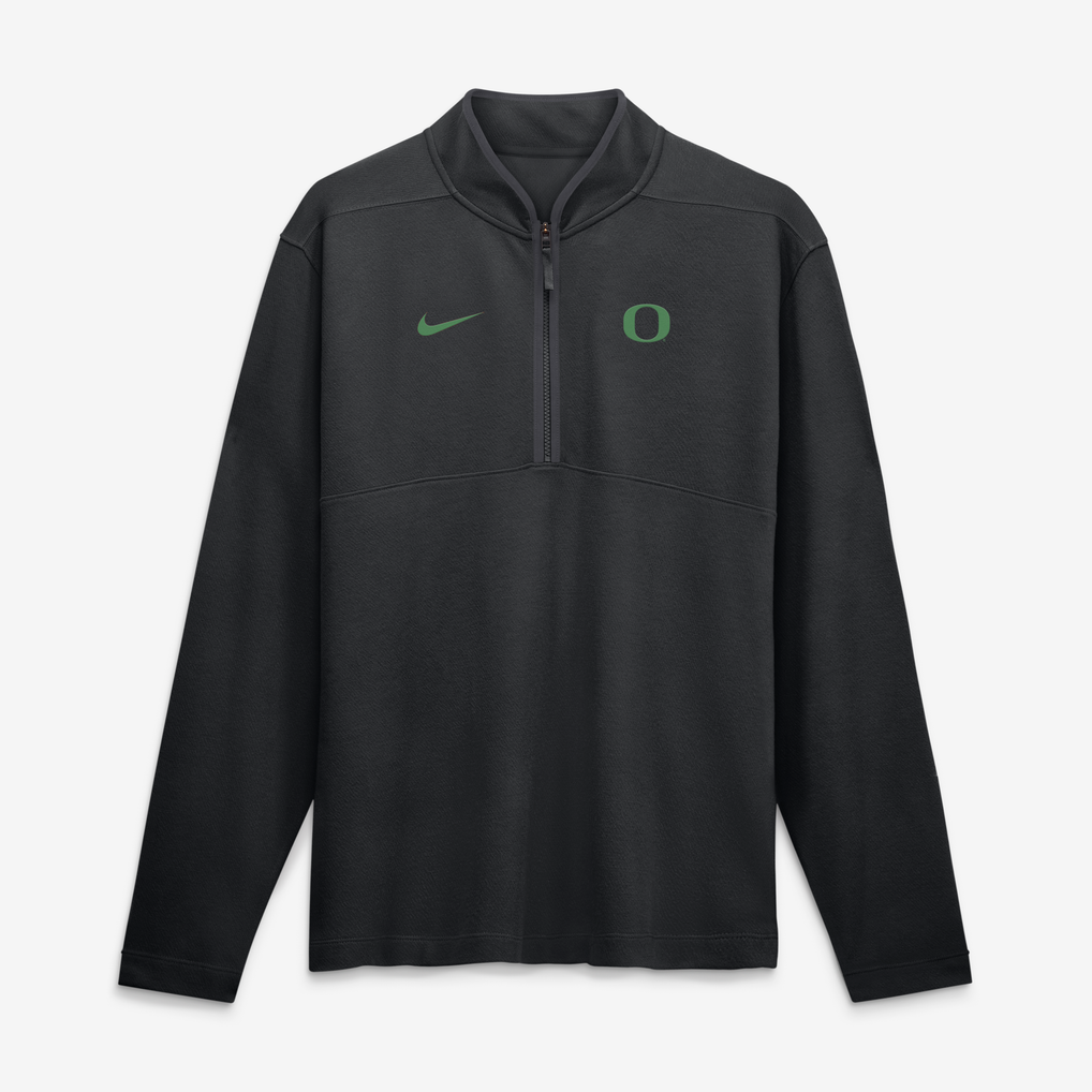  Oregon Ducks Nike Dri-FIT Victory Half-Zip Pullover - Black