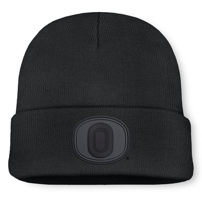 Oregon Ducks Nike Origin of Speed Cuffed Knit Hat - Black