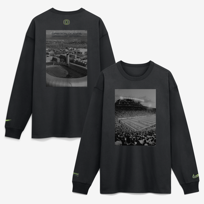 Oregon Ducks Nike Origin of Speed Max90 Long Sleeve T-Shirt - Black