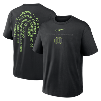 Oregon Ducks Nike Origin of Speed Max90 T-Shirt - Black