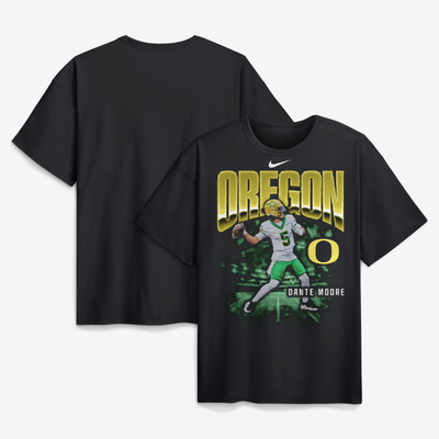 Dante Moore Oregon Ducks Nike Player Driven Max90 T-Shirt - Black