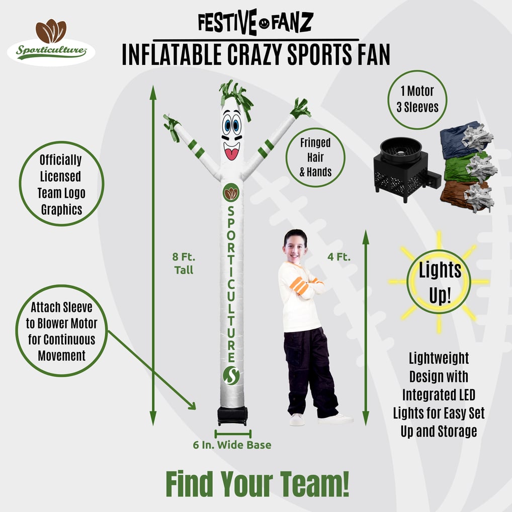 Oregon Ducks Inflatable Crazy Sports Fan Bundle Set