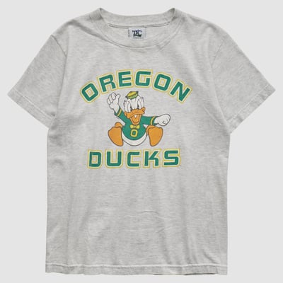 Oregon Ducks TLC 2000s T-shirt - Heather Gray - S by Fanatics Real Vintage