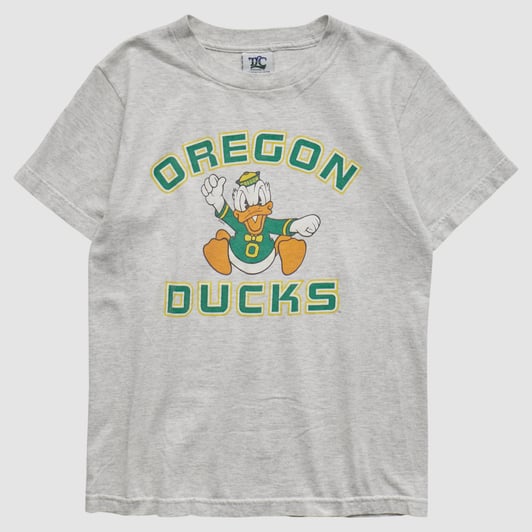 Oregon Ducks TLC 2000s T-shirt - Heather Gray - S by Fanatics Real Vintage