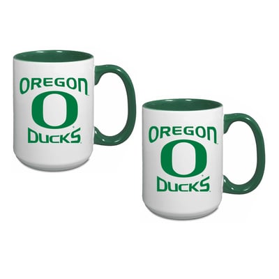 Oregon Ducks Two-Piece 15oz. Combo Mug Set