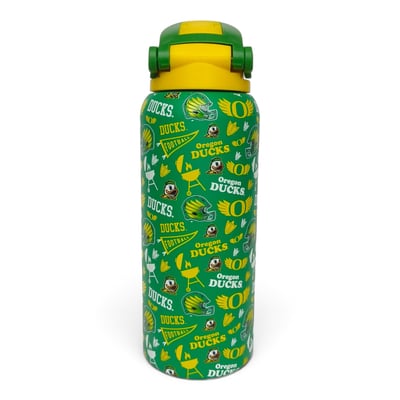Oregon Ducks Pegasus 32oz. Game Day Pennant Stainless Steel ProPress Water Bottle