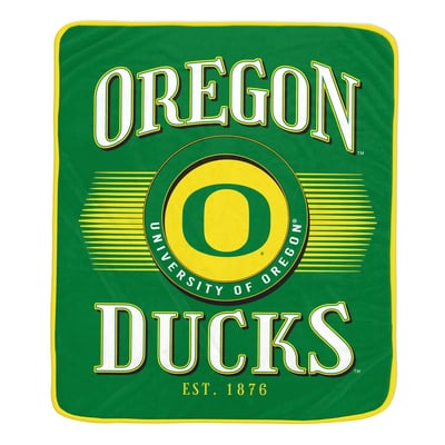 Oregon Ducks Pegasus Spotlight Arch 60" x 70" Ultra Soft Throw Blanket