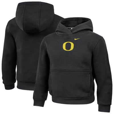 Oregon Ducks Nike Preschool Core Hoodie - Black