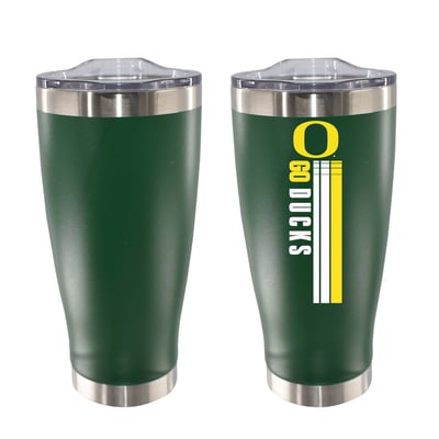 Oregon Ducks The Memory Company Let's Go 20oz. Stainless Steel Tumbler