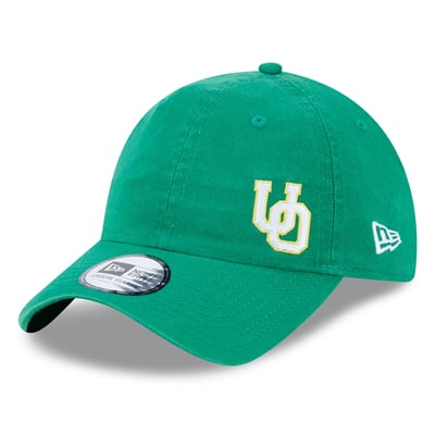 Oregon Ducks New Era Unisex Offset Casual Classic Adjustable Hat - Green