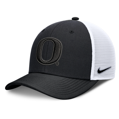  Oregon Ducks Nike Unisex Tonal Dri-FIT Rise Trucker Adjustable Hat - Black