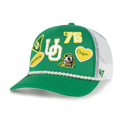  Oregon Ducks '47 Women's Rally On Hitch Adjustable Hat - Green