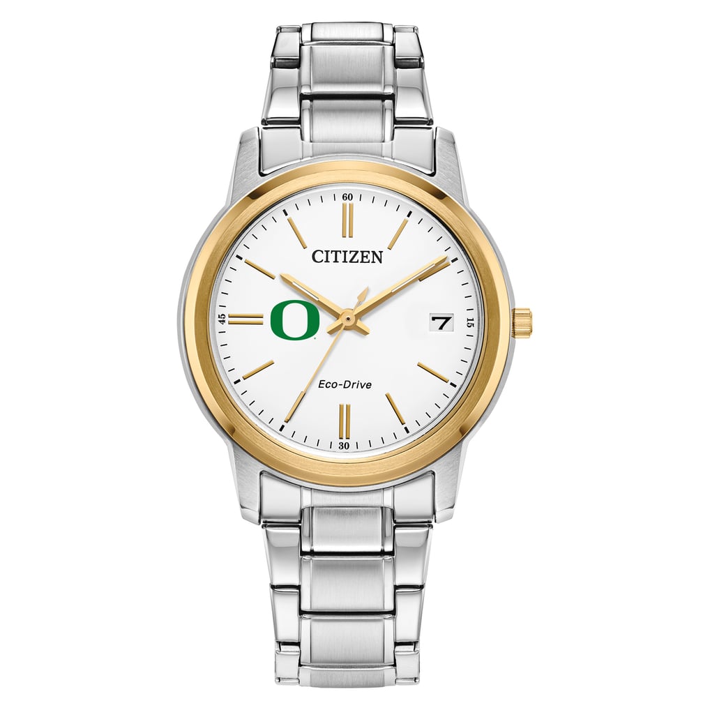 Citizen Watch Oregon Ducks Women's Eco-Drive Two-Tone Steel Watch