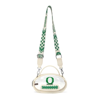  Oregon Ducks Montana West Women's Clear Crossbody Bag - No Color