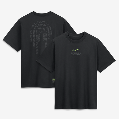 Oregon Ducks Nike Women's Origin of Speed Essential T-Shirt - Black