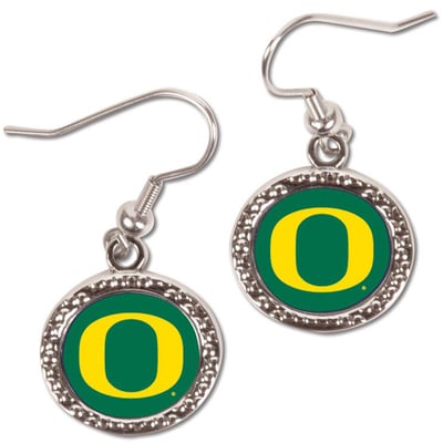 Oregon Ducks WinCraft Women's Round Dangle Earrings