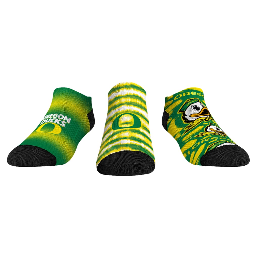 Oregon Ducks Rock Em Socks Youth Make Some Noise Three-Pack Low-Cut Socks Set