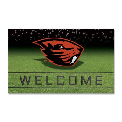 Oregon State Beavers Logo Brands 18" x 30" Crumb Rubber Door Mat