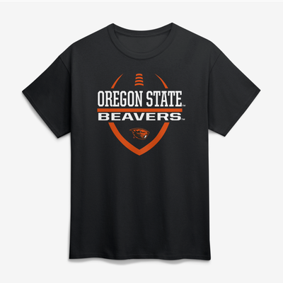 Oregon State Beavers Football Fan T-Shirt - Black