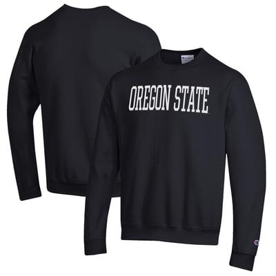 Oregon State Beavers Champion Powerblend Sweatshirt - Black