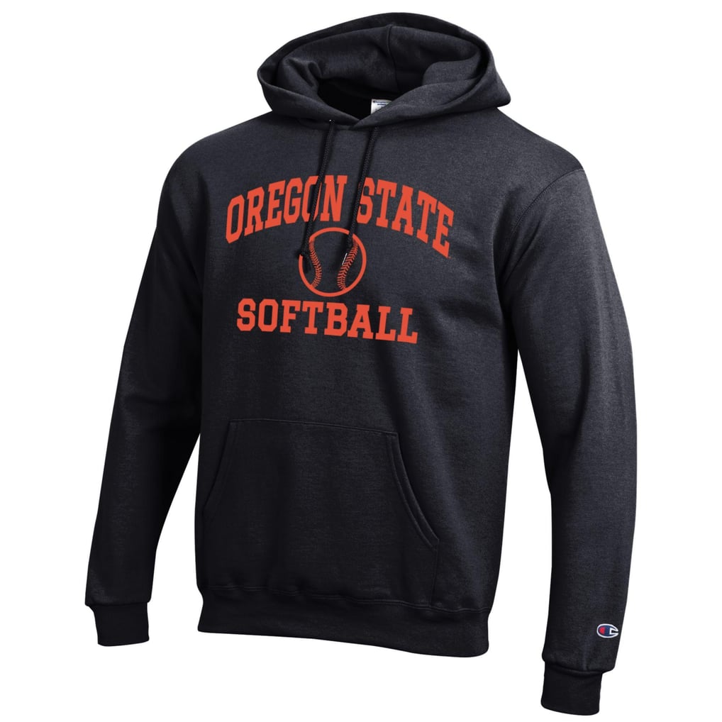 Oregon State Beavers Champion Softball Icon Pullover Hoodie - Black
