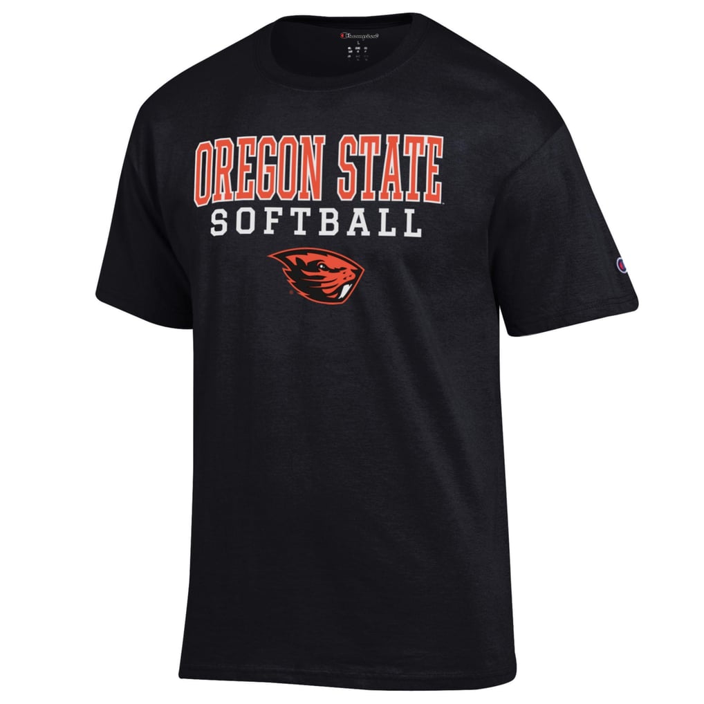 Oregon State Beavers Champion Softball Stack T-Shirt - Black