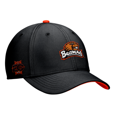 Oregon State Beavers Nike 20th Anniversary College World Series Champions Rise SwooshFlex Dri-FIT Hat - Black