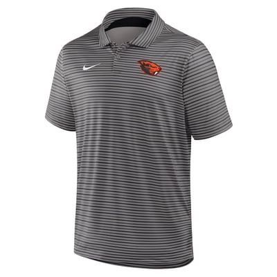 Oregon State Beavers Nike Dri-FIT Tour Stripe Polo - Black