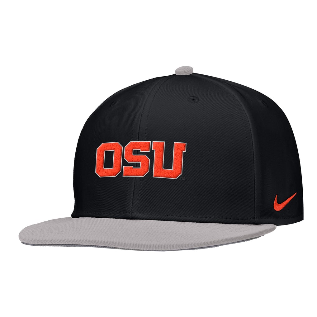 Oregon State Beavers Nike On-Field Baseball Performance Fitted Hat - Black