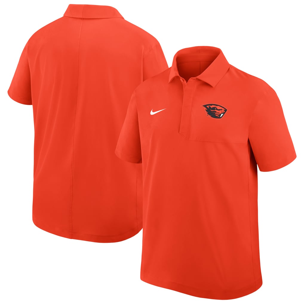 Oregon State Beavers Nike Woven Polo - Orange