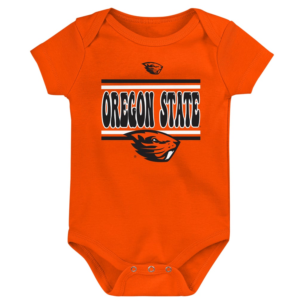 Oregon State Beavers Newborn Sunday Comics 3-Pack Bodysuit Set - Black