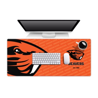 Oregon State Beavers 15.7" x 35.4" Logo Series Desk Pad