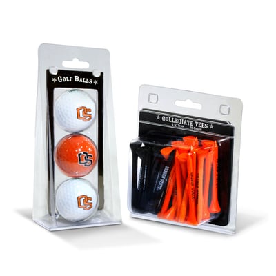 Oregon State Beavers 3-Golf Ball & 50-Golf Tee Set
