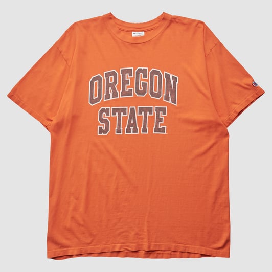 Oregon State Beavers Champion 2000s T-shirt - Orange - L by Fanatics Real Vintage