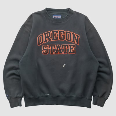 Oregon State Beavers Jansport 2000s Pullover Sweatshirt - Black - L by Fanatics Real Vintage
