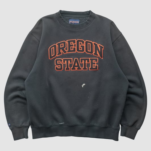 Oregon State Beavers Jansport 2000s Pullover Sweatshirt - Black - L by Fanatics Real Vintage
