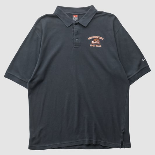 Oregon State Beavers Nike 2000s Polo - Black - XL by Fanatics Real Vintage