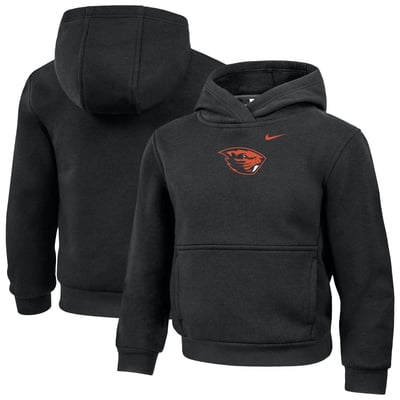 Oregon State Beavers Nike Preschool Core Hoodie - Black
