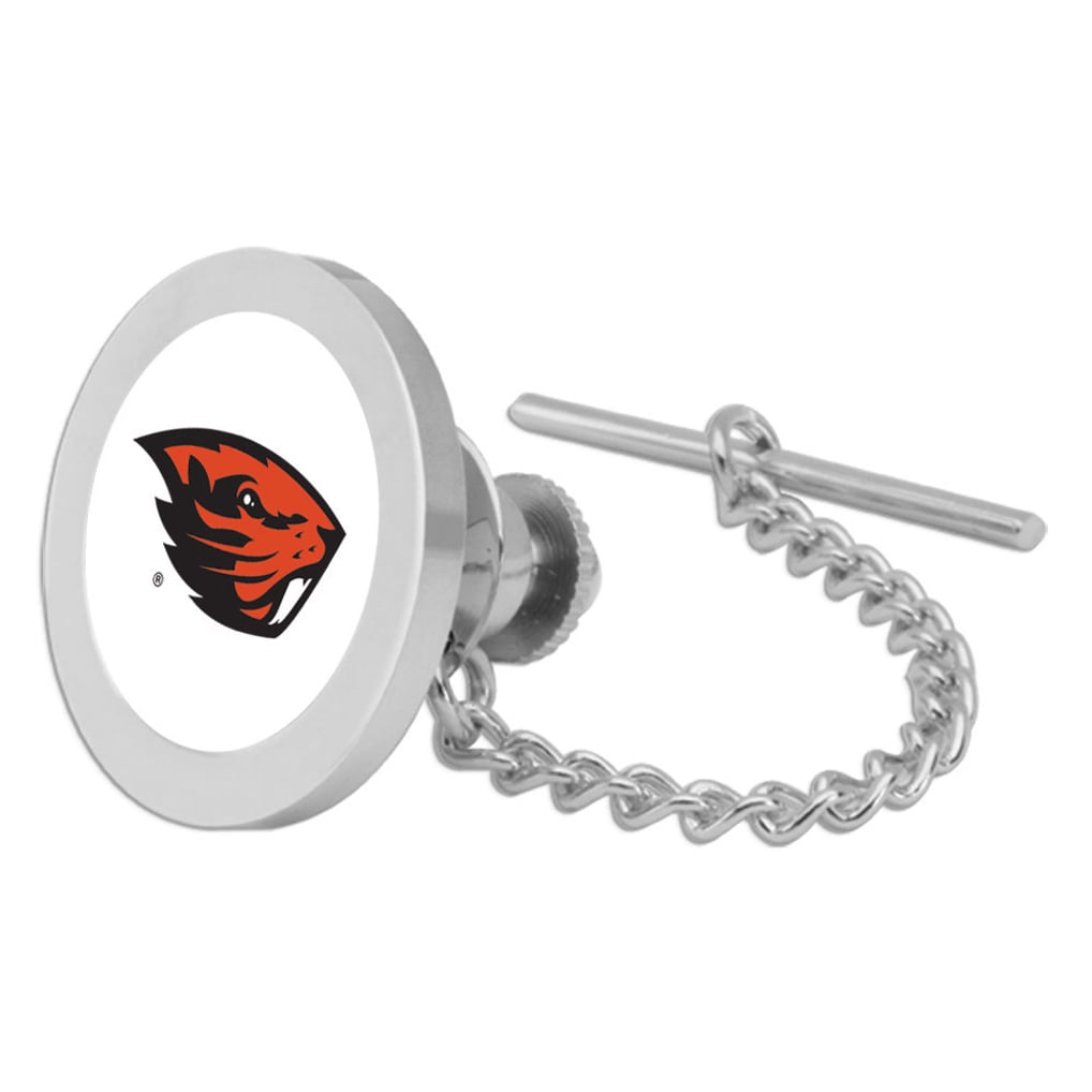 Oregon State Beavers Tie Tack/Lapel Pin - Silver