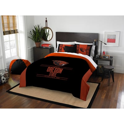 Oregon State Beavers The Northwest Company Modern Take Full/Queen Comforter Set